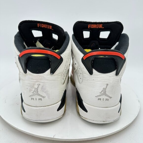 Nike Air Jordan 6 VI Youth Size 7Y Women 8.5 384665-145 Orange Gatorade Shoes - Picture 5 of 11